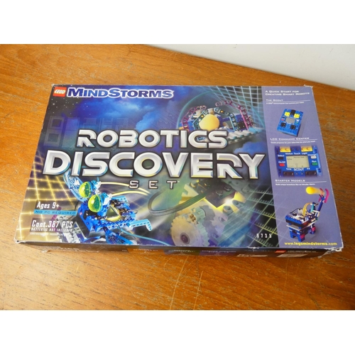 67 - A boxed Hot Wires game and a boxed Lego Robotics Discovery set.