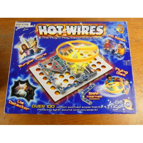 67 - A boxed Hot Wires game and a boxed Lego Robotics Discovery set.