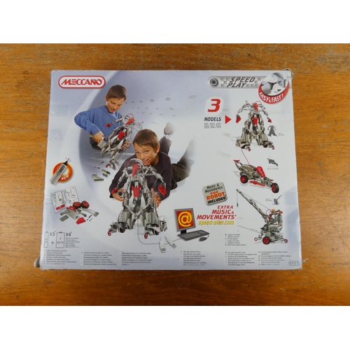 73 - A boxed Meccano Speed Play set.