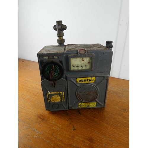 74 - A vintage meter box by The Scottish Gas Board.