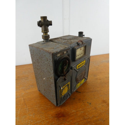 74 - A vintage meter box by The Scottish Gas Board.