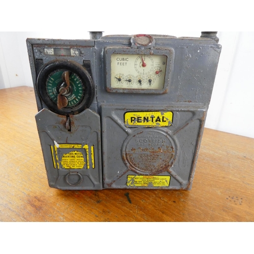 74 - A vintage meter box by The Scottish Gas Board.