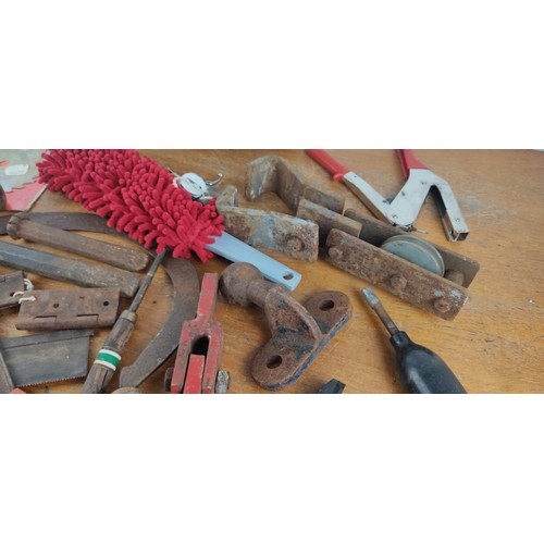 71 - A large lot of drill bits, tools and more.