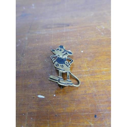 26 - A stunning antique 1930s Disney/ Mickey Mouse brooch/ pin.