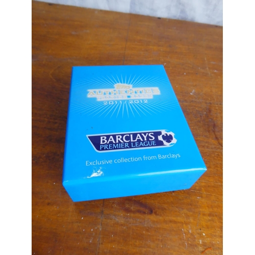 21 - A boxed set of exclusive Topps Authentics Trading Cards 2011-2012 for Barclays Premier League.