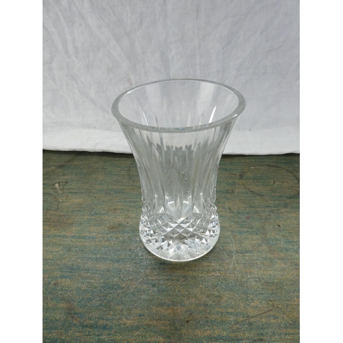 141 - A Waterford crystal vase.