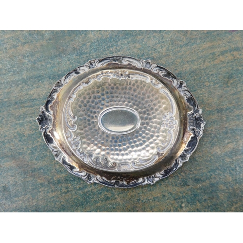 150 - A sterling silver pin tray.