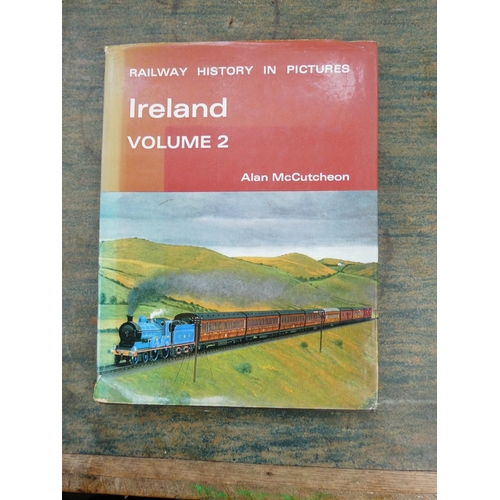 172 - 'Railway History in Pictures, Ireland ' Volume 1 & 2 books.