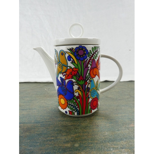 175 - A vintage Villeroy & Boch 'Acapulco' coffee pot.