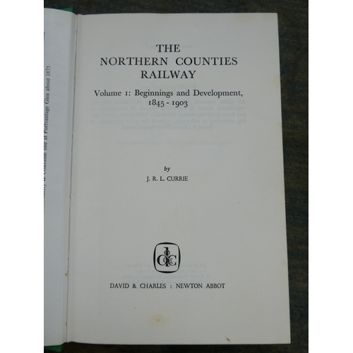 185 - 'The Northern Counties Railway' - Volumes 1 & 2 - books by J R L Currie.