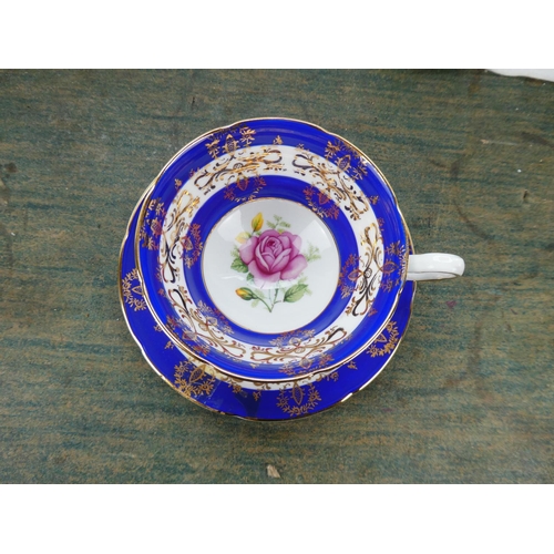 188 - A Royal Grafton bone china cabinet cup and saucer.