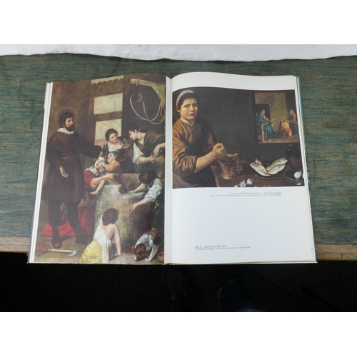 199 - Two Large vintage reference books 'Art of the Western World - Flemish Painting & Spanish Painting'