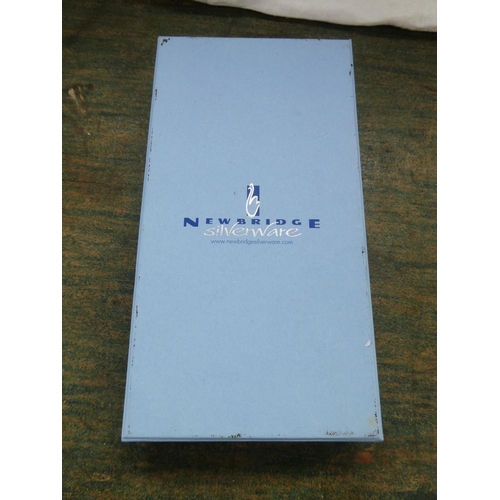 73 - A stunning boxed Newbridge Silverware cosmetic set.