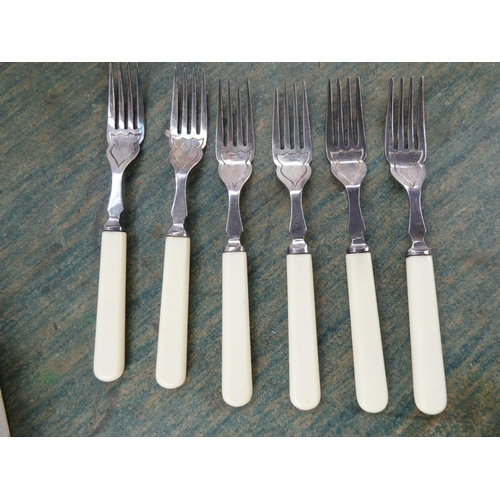 84 - An assortment of various cutlery.