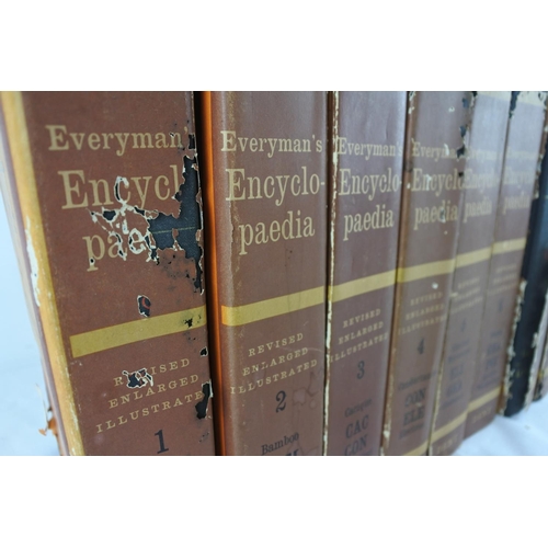 200 - A set of 12 Everyman's Encyclopaedia's.