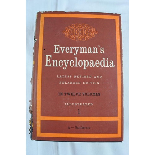 200 - A set of 12 Everyman's Encyclopaedia's.