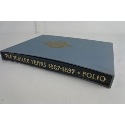 206 - A boxed Folio Society book 'The Jubilee Years 1887 - 1897'.