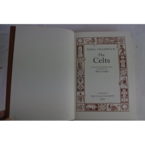 208 - A boxed Folio Society book, 'The Celts' - Nora Chadwick.