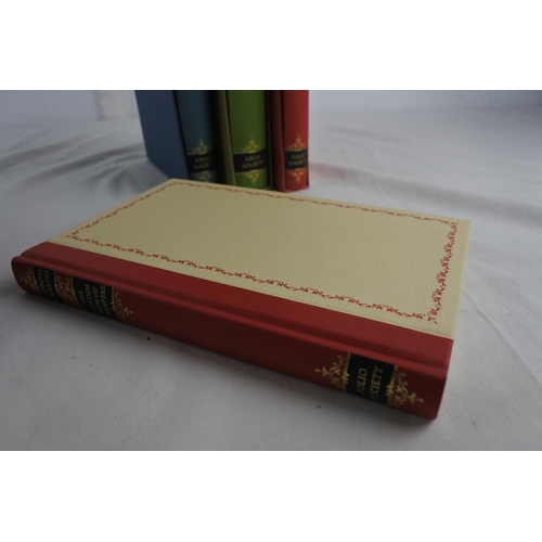 219 - A set of five boxed Folio Society books by Anthony Trollope.