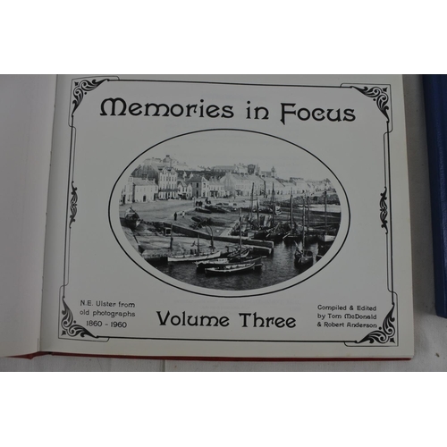 226 - A set of three volumes 'Memories in Focus' by Tom McDonald & Robert Anderson and another book 'Irela... 