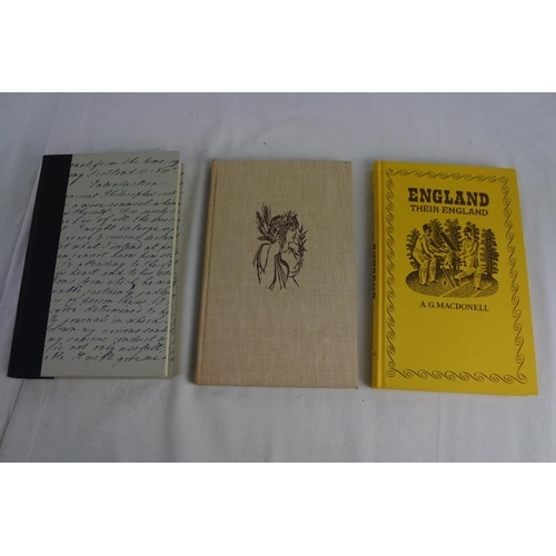 231 - Three boxed Folio Society books 'The London Journal', 'The Georgics' and 'England their England'.