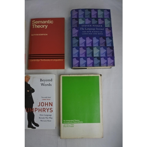 260 - A collection of books to include 'Beyond Words' by John Humphry's.