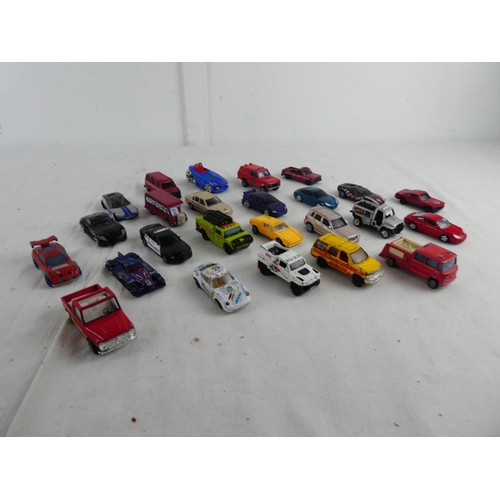 290 - A collection of diecast cars etc.