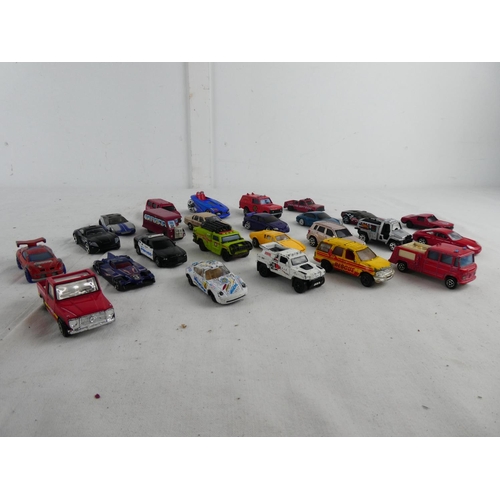 290 - A collection of diecast cars etc.