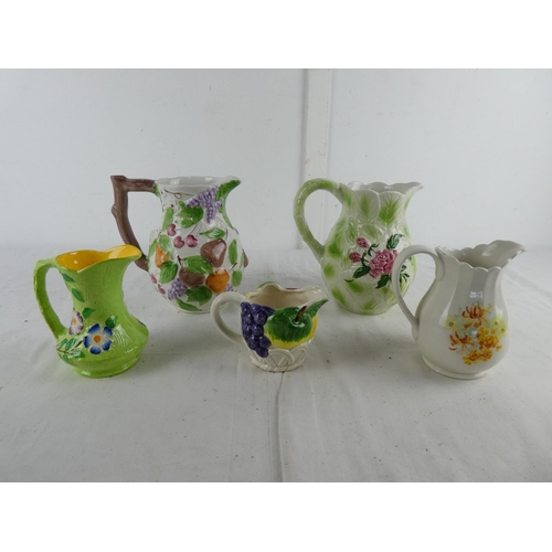 288 - An antique James Kent pottery jug and more.