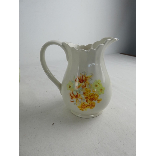 288 - An antique James Kent pottery jug and more.