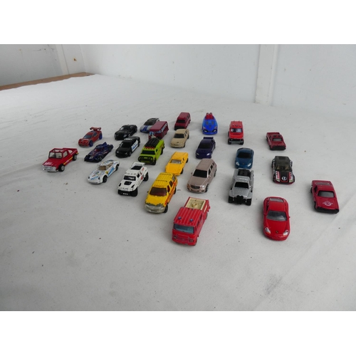 290 - A collection of diecast cars etc.