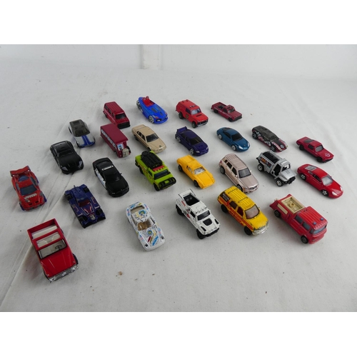 290 - A collection of diecast cars etc.