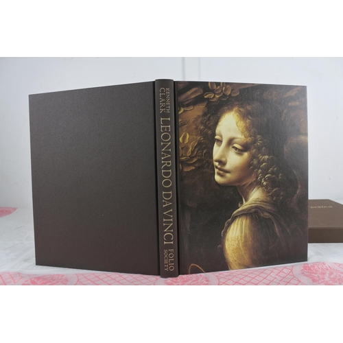 205 - A boxed Folio Society book, 'Leonardo Da Vinci' - Kenneth Clark.