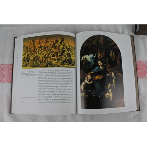 205 - A boxed Folio Society book, 'Leonardo Da Vinci' - Kenneth Clark.