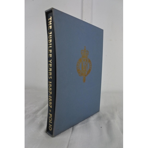 206 - A boxed Folio Society book 'The Jubilee Years 1887 - 1897'.