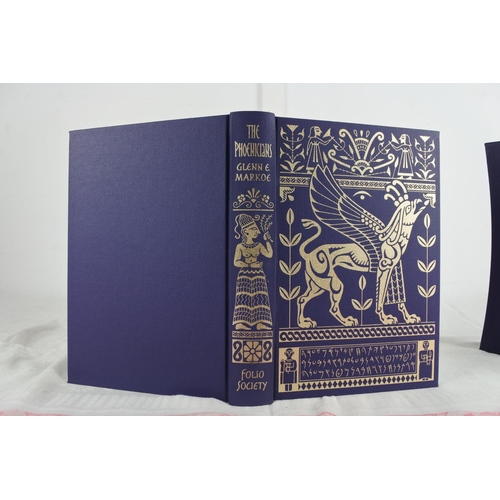 209 - A boxed Folio Society book 'The Phoenicians' - Glen E Markoe.