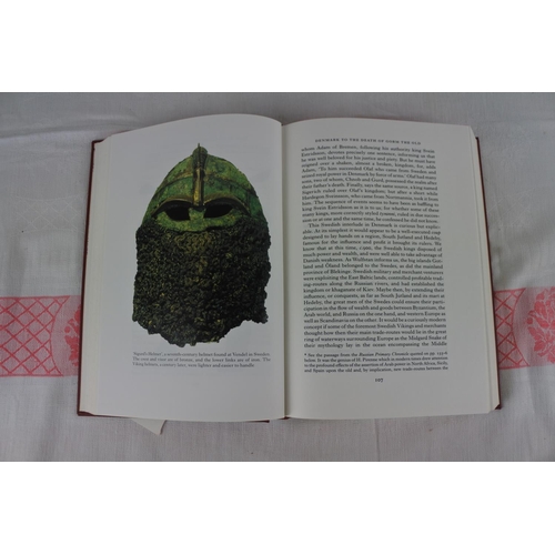 210 - A boxed Folio Society, 'The Vikings' - Gwyn Jones.