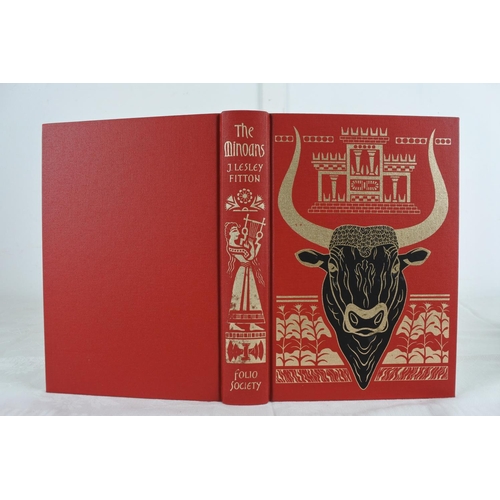 211 - A boxed Folio Society 'The Minoans' - J Lesley Fitton.