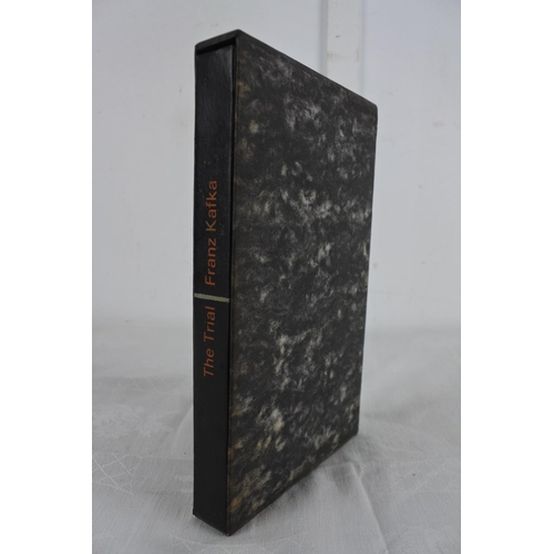 212 - A boxed Folio Society book 'The Trial' - Franz Kafka.