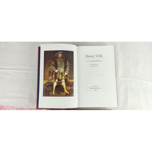 232 - Two Folio Society books 'Henry VIII' and 'Richard III'.