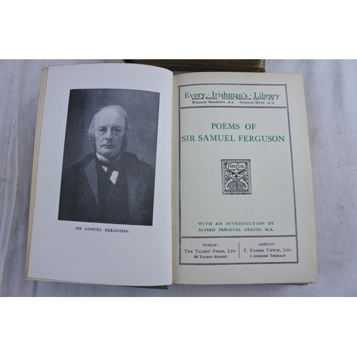 74 - Two poetry books 'Bards of the Gael and Gall' and 'Poems by Sir William Ferguson'.