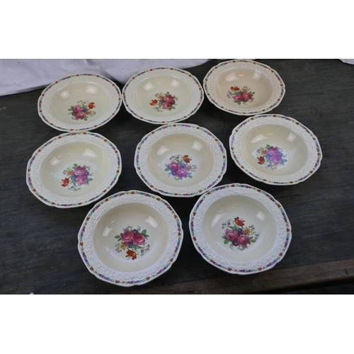 297 - A set of 8 Crown Ducal 'Gainsborough' desert plates.