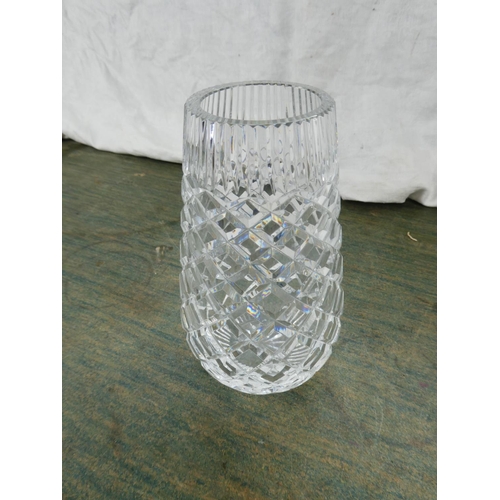 138 - A stunning Waterford crystal flower vase.