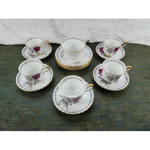 146 - A Royal Standard 'Roses to Remember' bone china tea set.