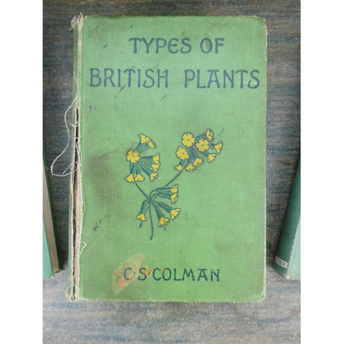 150 - A lot of vintage gardening books to include Beeton's Shilling Gardening Book.