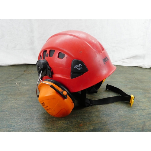 167 - A Petzl hardhat.