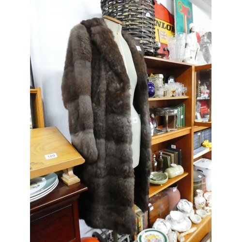 168 - A stunning Foxama vintage fur coat.