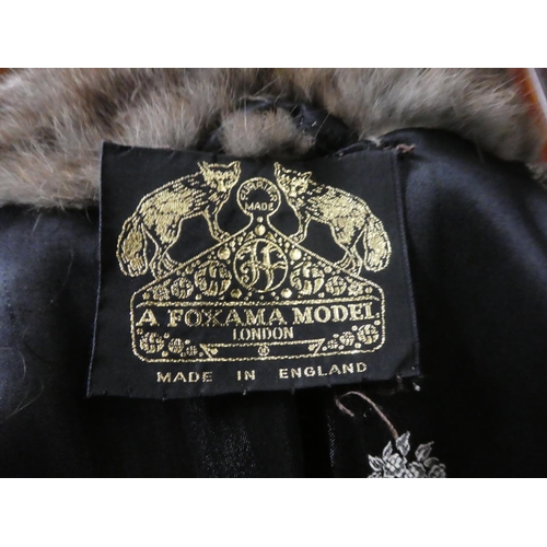 168 - A stunning Foxama vintage fur coat.