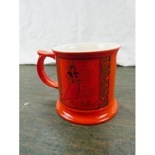 197 - A large Cartlon Ware tankard.