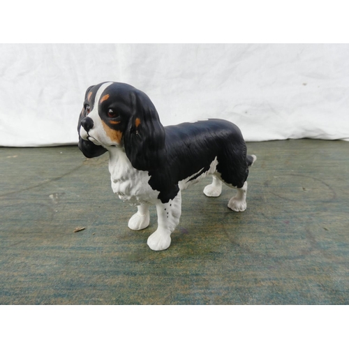 312 - A vintage Beswick King Charles Spaniel.